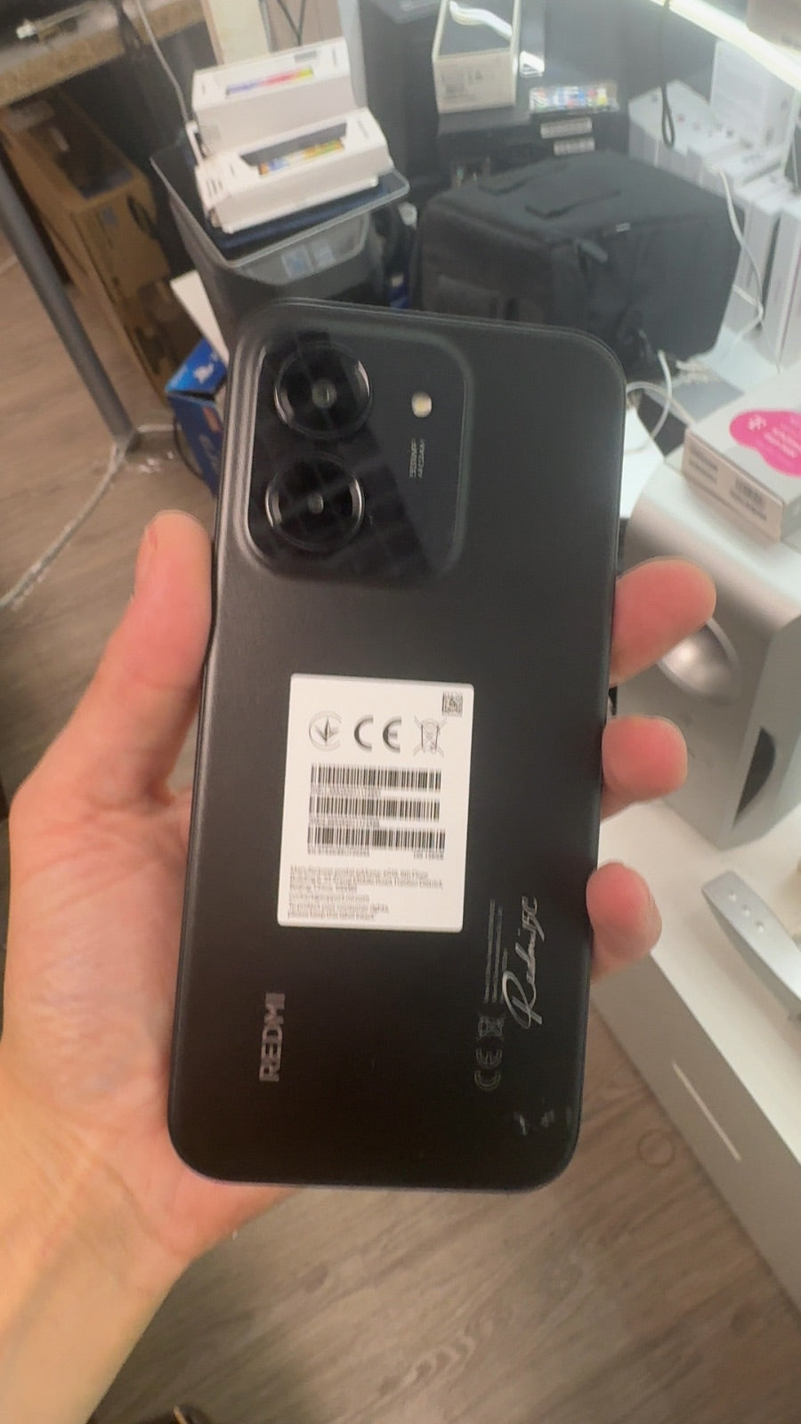 Xiaomi Redmi 15C 128GB Speicher 4+4GB (8GB) RAM 6000mAh Akku 6.9" 120Hz Schwarz