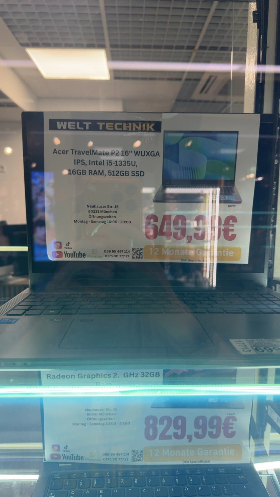HP Envy x360 14-fa0153ng 14,0" 2.8k OLED Touch AMD Ryzen 5 8640HS 16x3,50GHz 16GB RAM 512 GB SSD AMD Radeon Win11