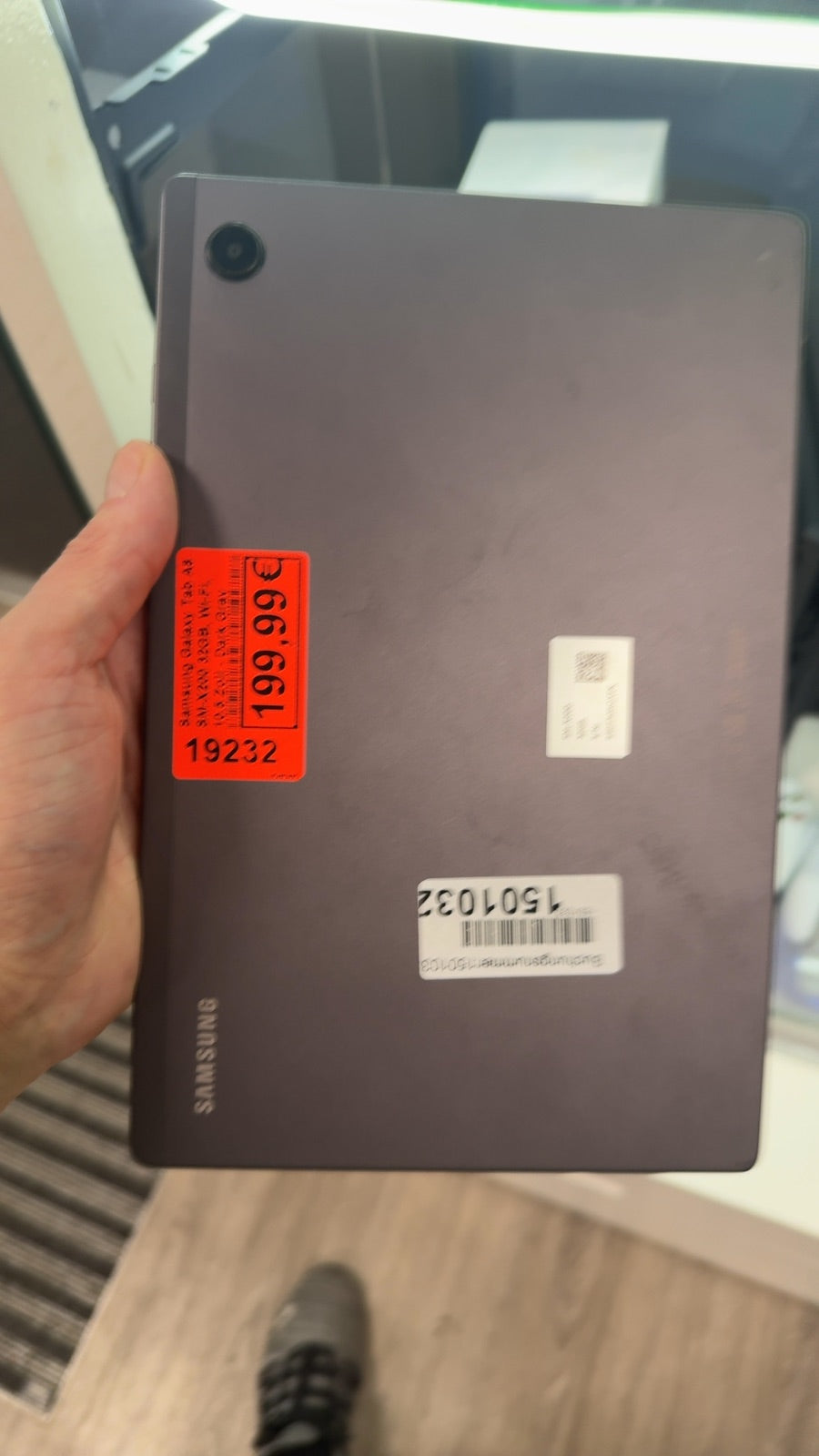 Samsung Galaxy Tab A8 SM-X200 32GB, Wi-Fi, 10,5 Zoll - Dark Gray Zweitbild