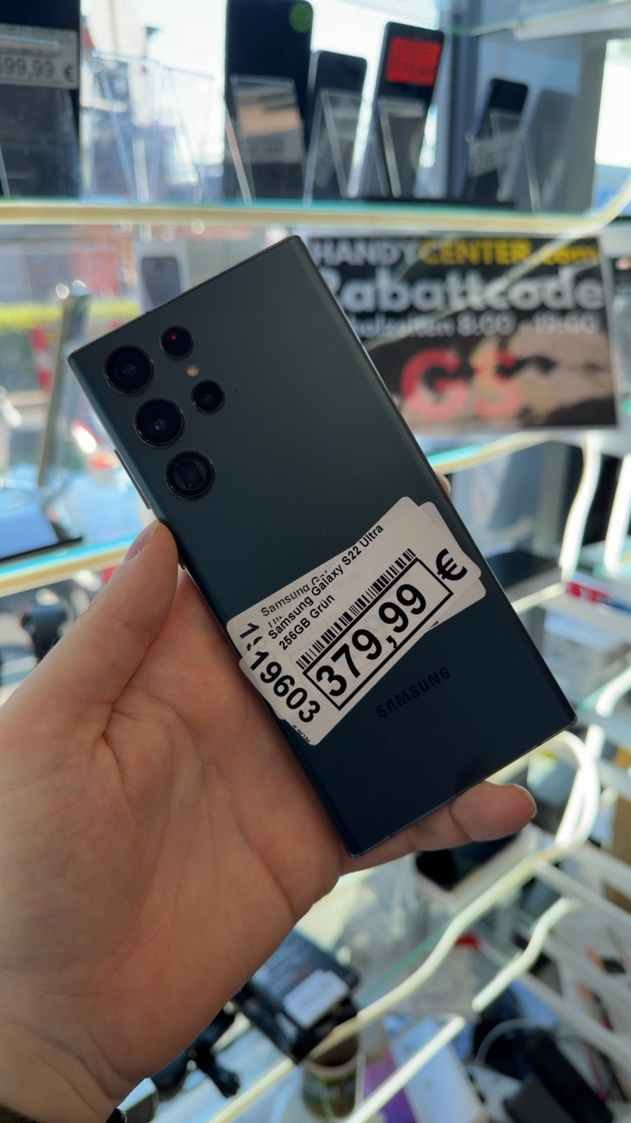 Samsung Galaxy S22 Ultra 256GB Grün Zweitbild