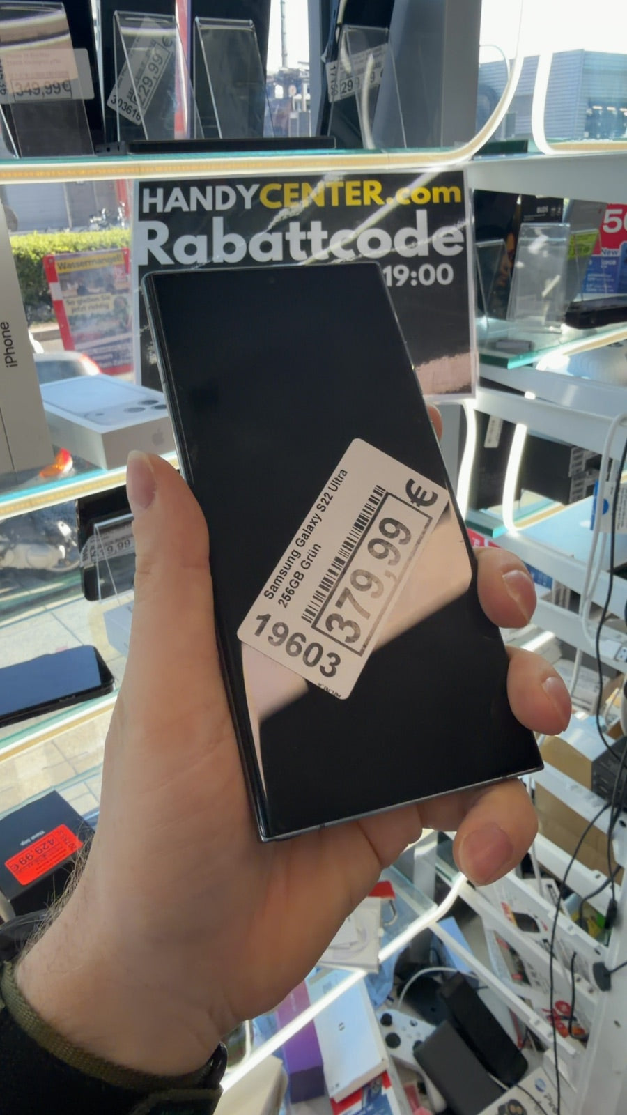 Samsung Galaxy S22 Ultra 256GB Grün