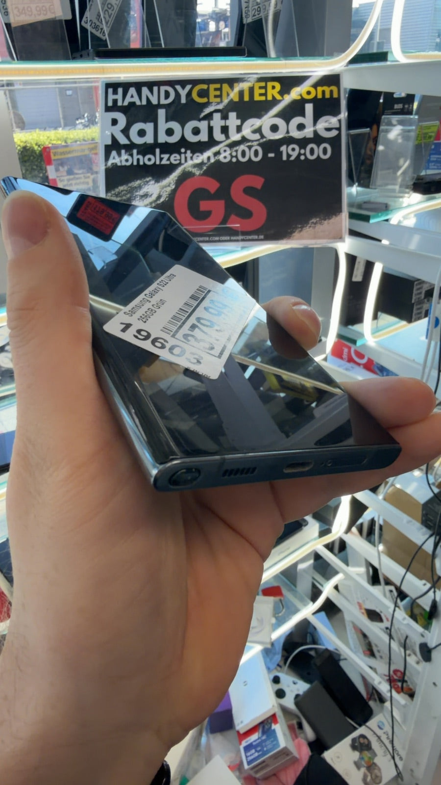 Samsung Galaxy S22 Ultra 256GB Grün