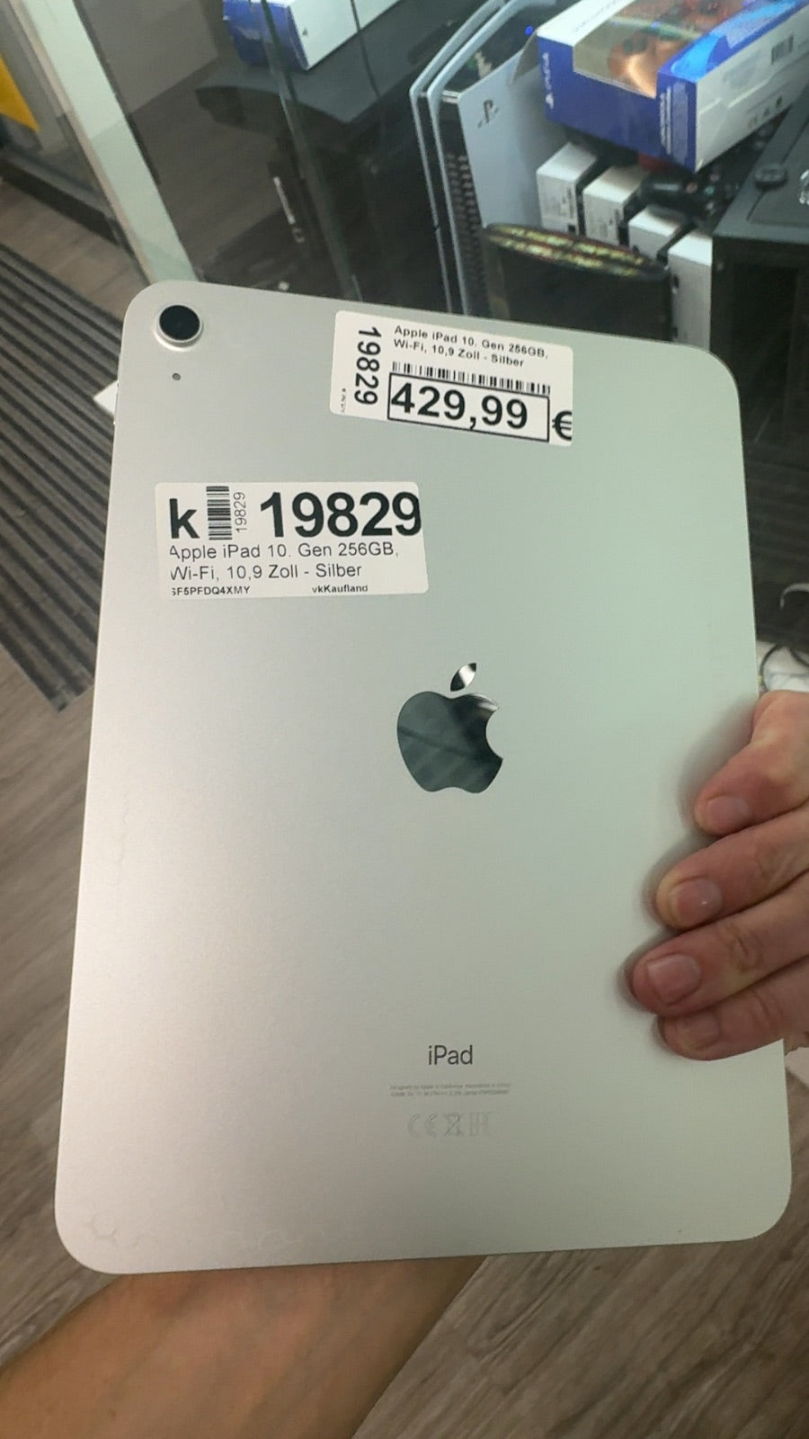 Apple iPad 10. Gen 256GB, Wi-Fi, 10,9 Zoll - Silber