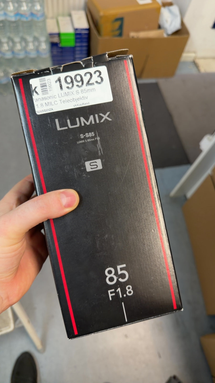 Panasonic LUMIX S 85mm F1.8 MILC Teleobjektiv Schwarz