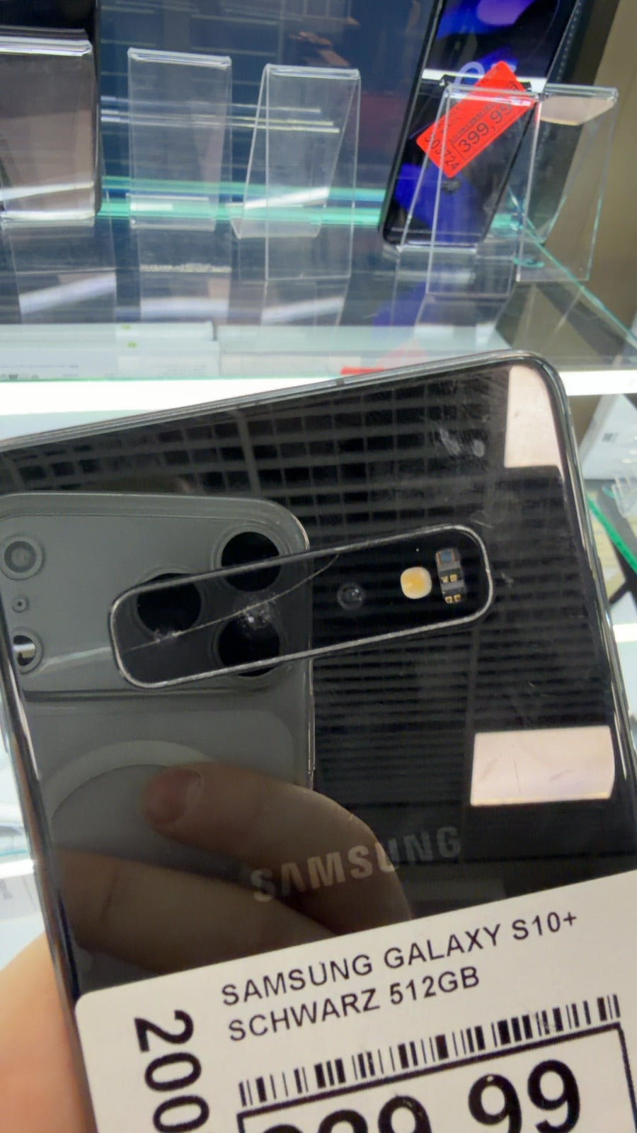 SAMSUNG GALAXY S10+ SCHWARZ 512GB
