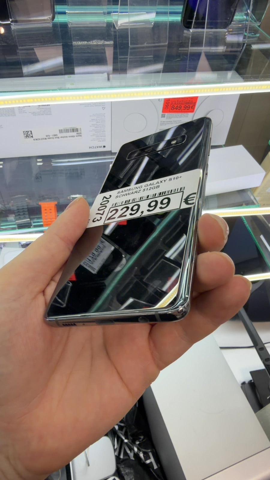 SAMSUNG GALAXY S10+ SCHWARZ 512GB