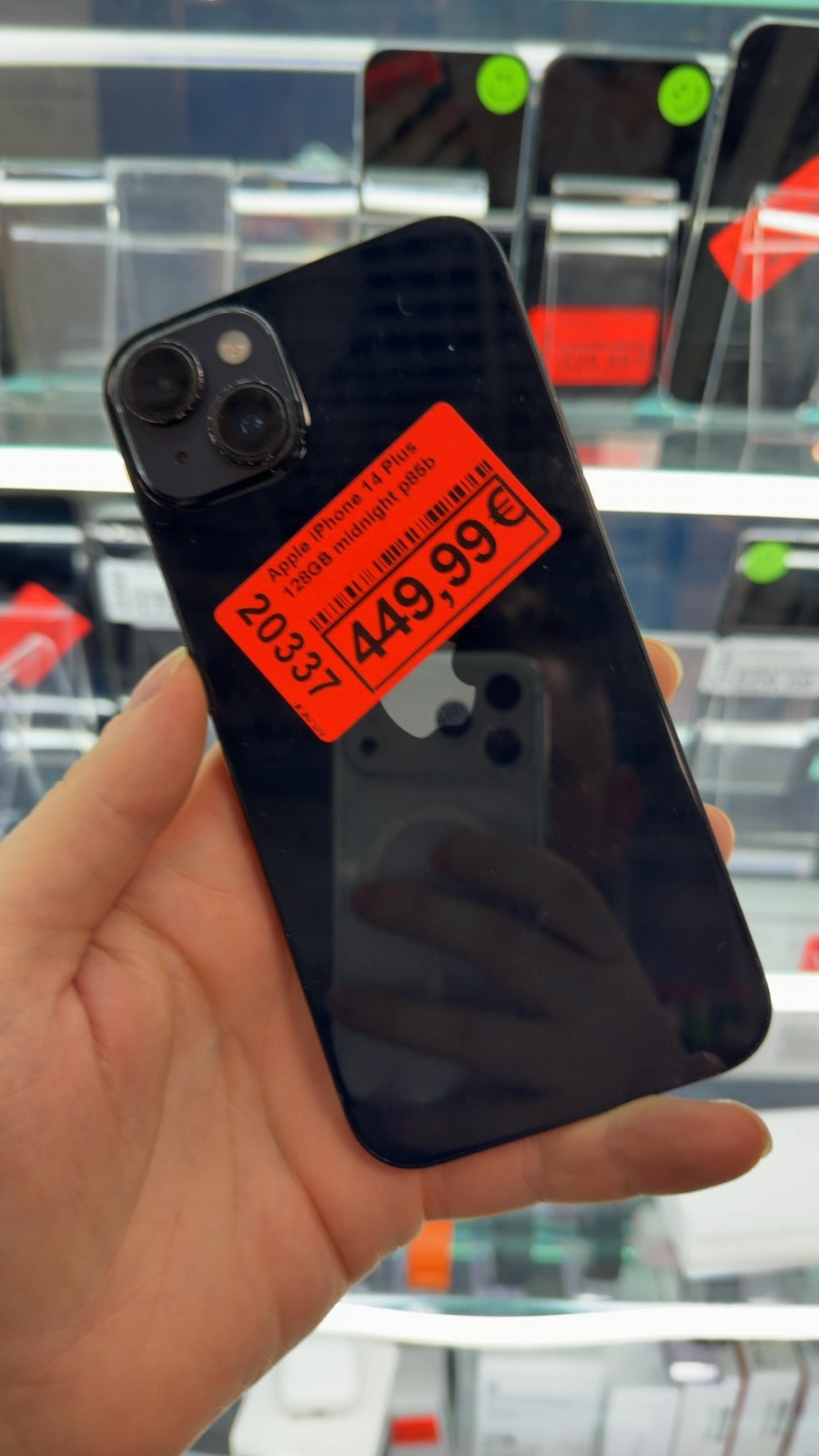 Apple iPhone 14 Plus 128GB midnight p85b Hauptbild