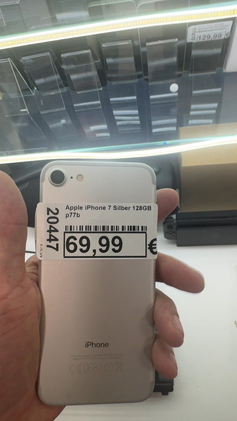 Apple iPhone 7 Silber 128GB p77b Hauptbild