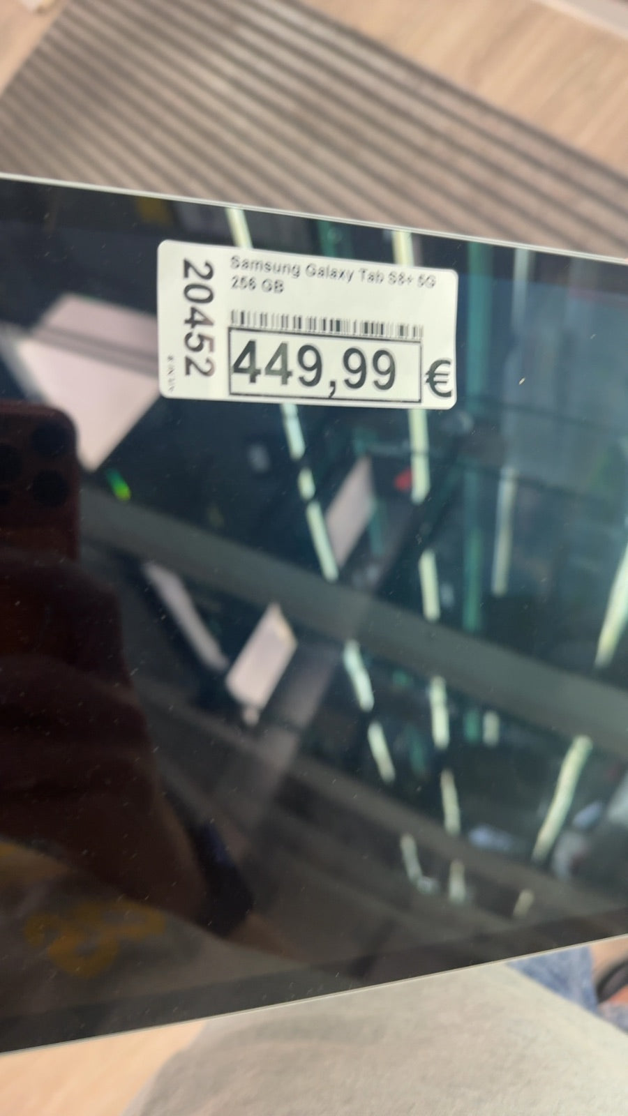 Samsung Galaxy Tab S8+ 5G 256 GB Silber
