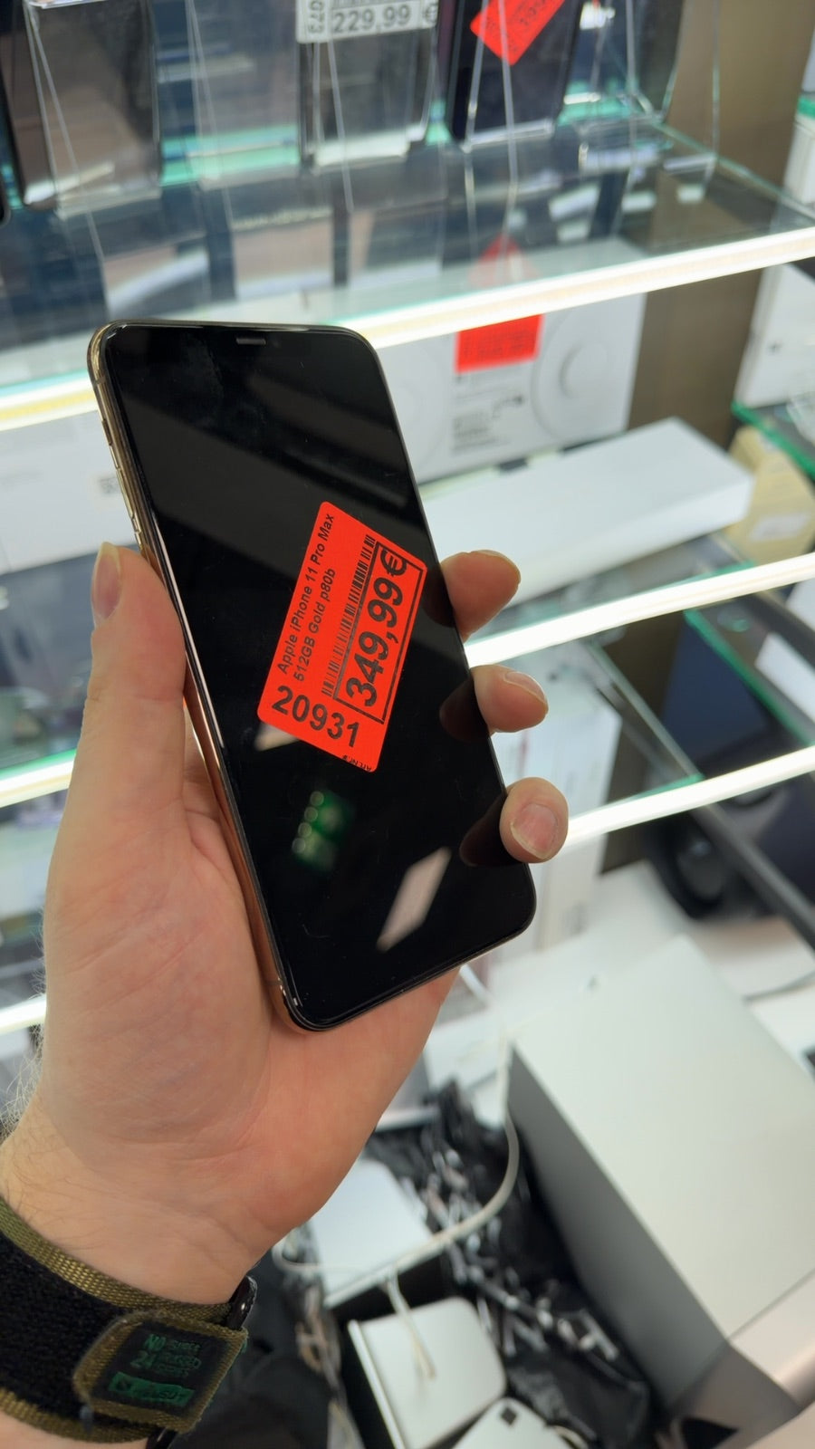 Apple iPhone 11 Pro Max 512GB Gold p80b