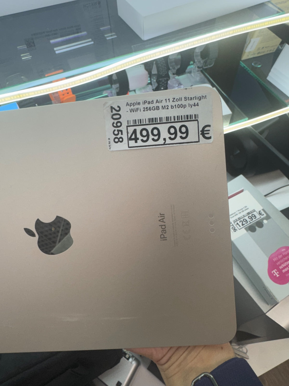 Apple iPad Air 11 Zoll Starlight - WiFi 256GB M2 b100p ly44 Hauptbild