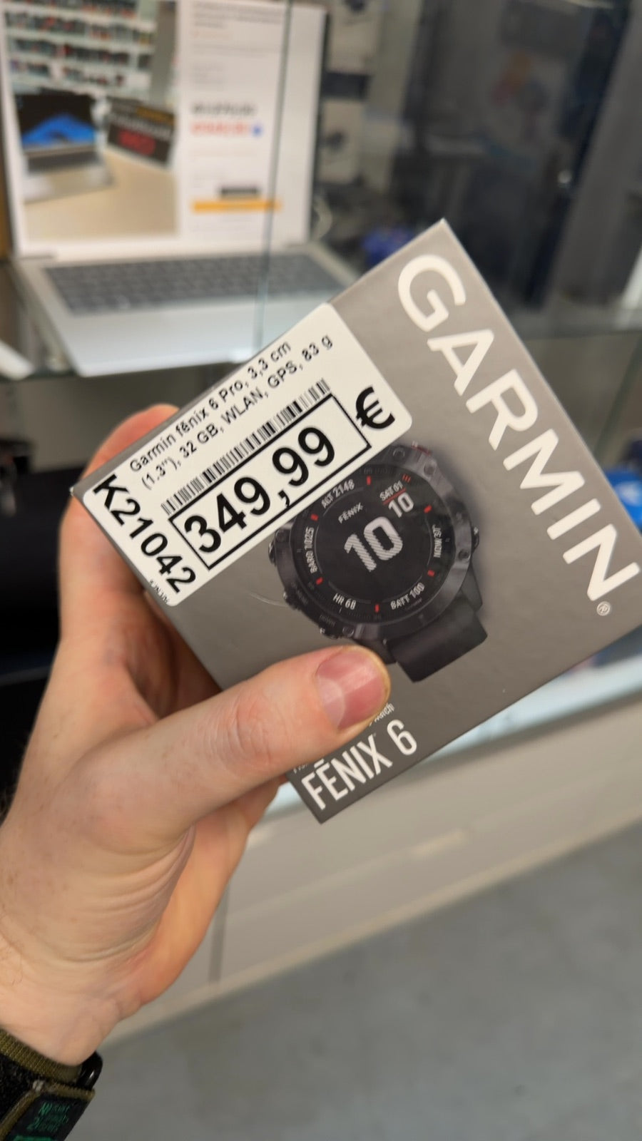 Garmin fēnix 6 Pro, 3,3 cm (1.3"), 32 GB, WLAN, GPS, 83 g