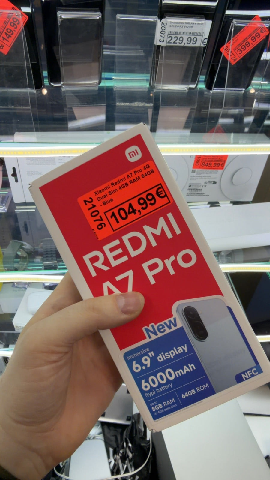 Xiaomi Redmi A7 Pro 4G Dual Sim 4GB RAM 64GB - Blue Hauptbild