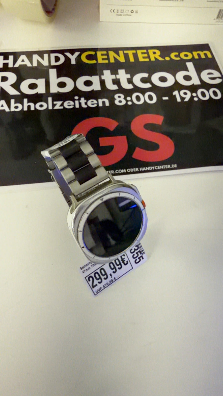 Samsung Galaxy Watch Ultra 47mm Titangehäuse grau Zweitbild