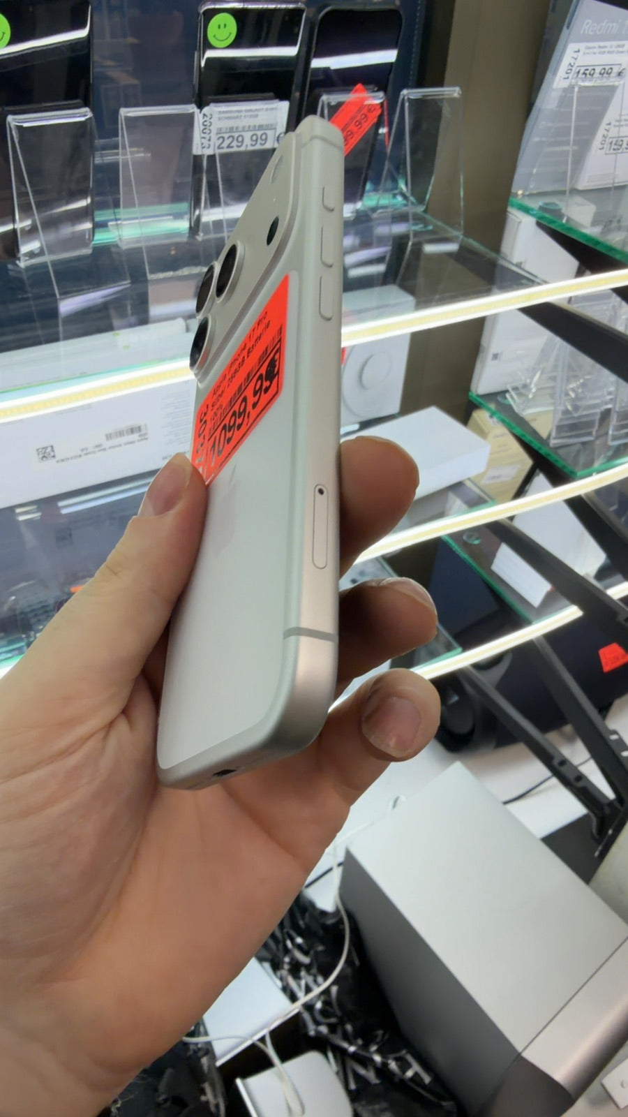 Apple iPhone 17 Pro Silber 256GB Batterie 100%