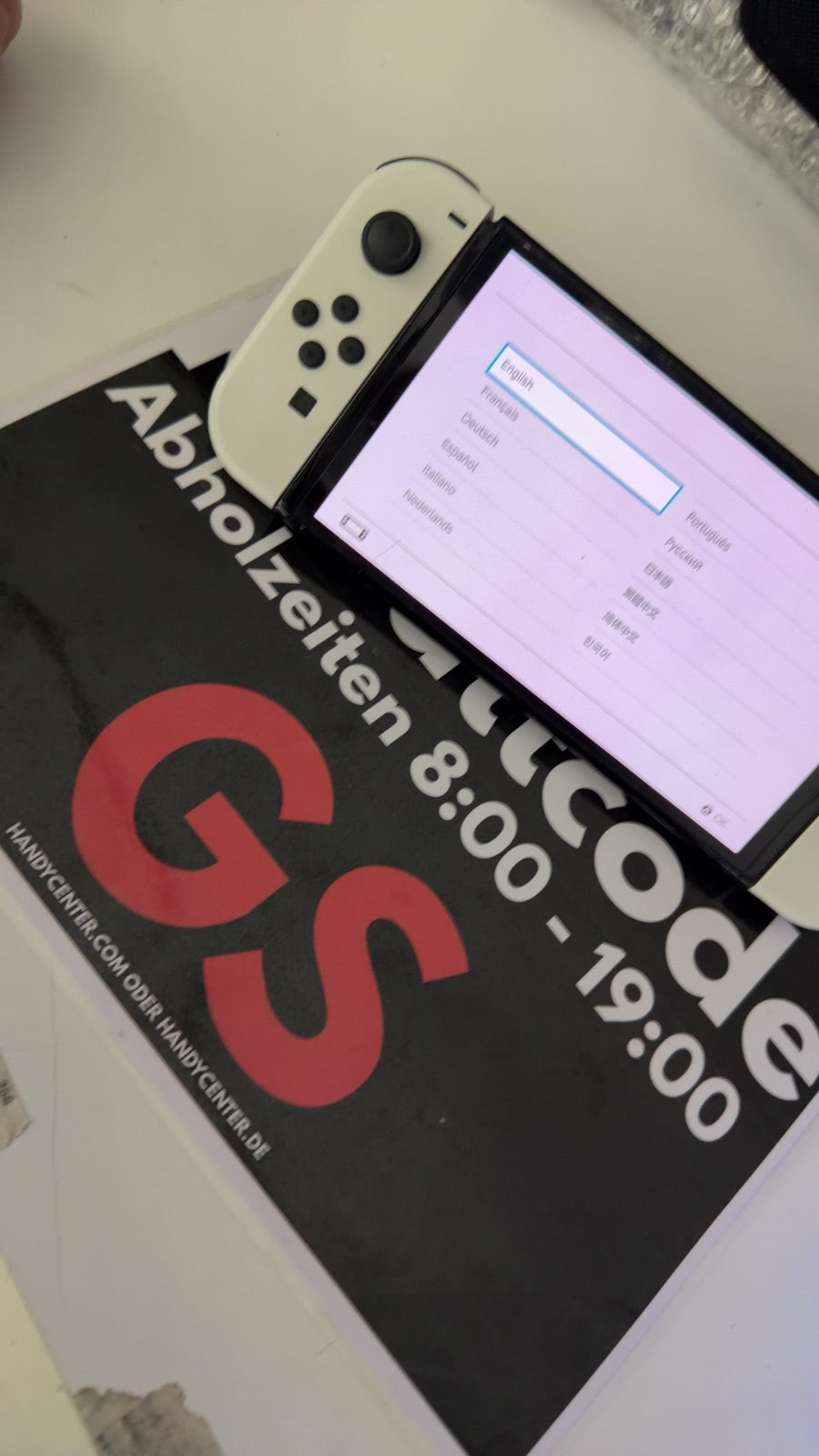 Nintendo Switch Oled Hauptbild