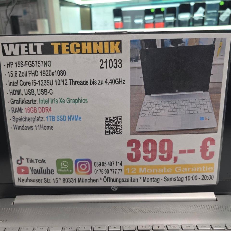 HP 15S-FG5757NG Laptop 15,6" FHD Zweitbild