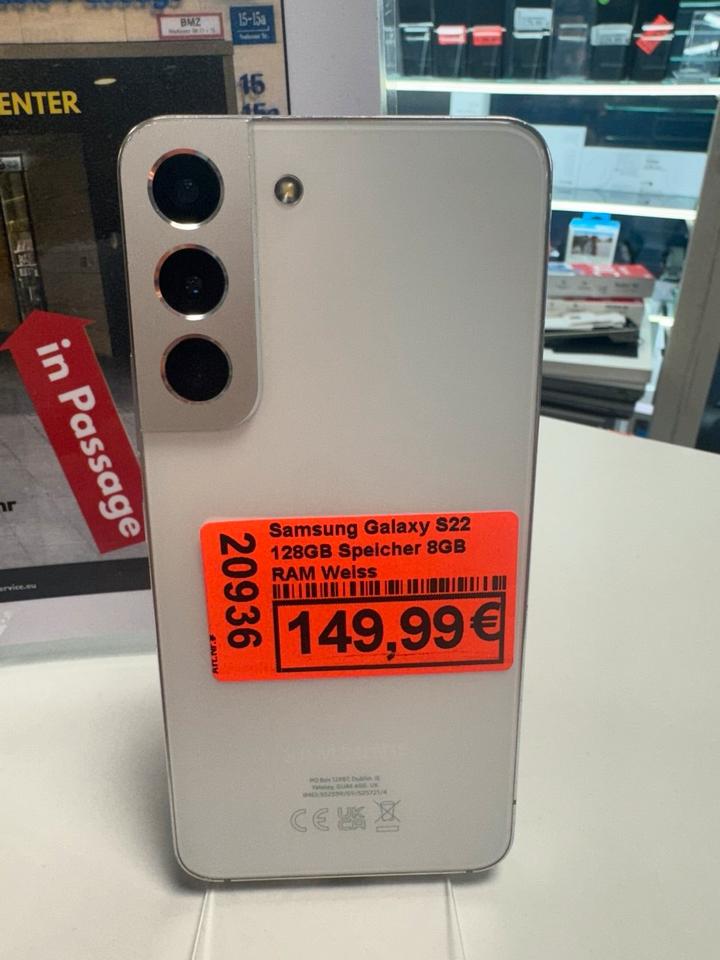 Samsung Galaxy S22 128GB Weiß Zweitbild