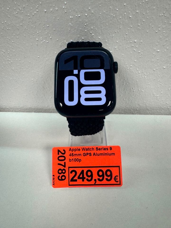 Apple Watch Series 9, 45mm GPS Aluminium