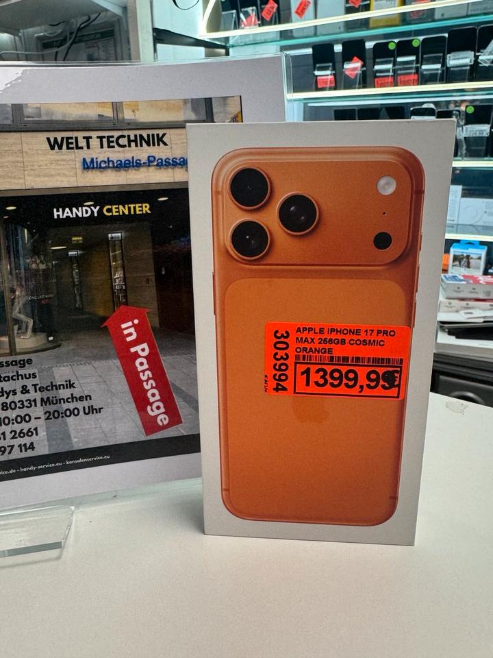 Apple iPhone 17 Pro Max 256GB Cosmic Orange Hauptbild