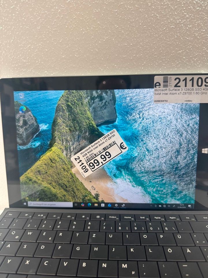 Microsoft Surface 3 Tablet- 128GB SSD, 4GB RAM