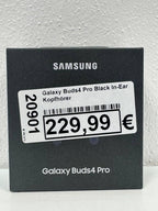 Samsung Galaxy Buds4 Pro In-Ear Kopfhörer Schwarz