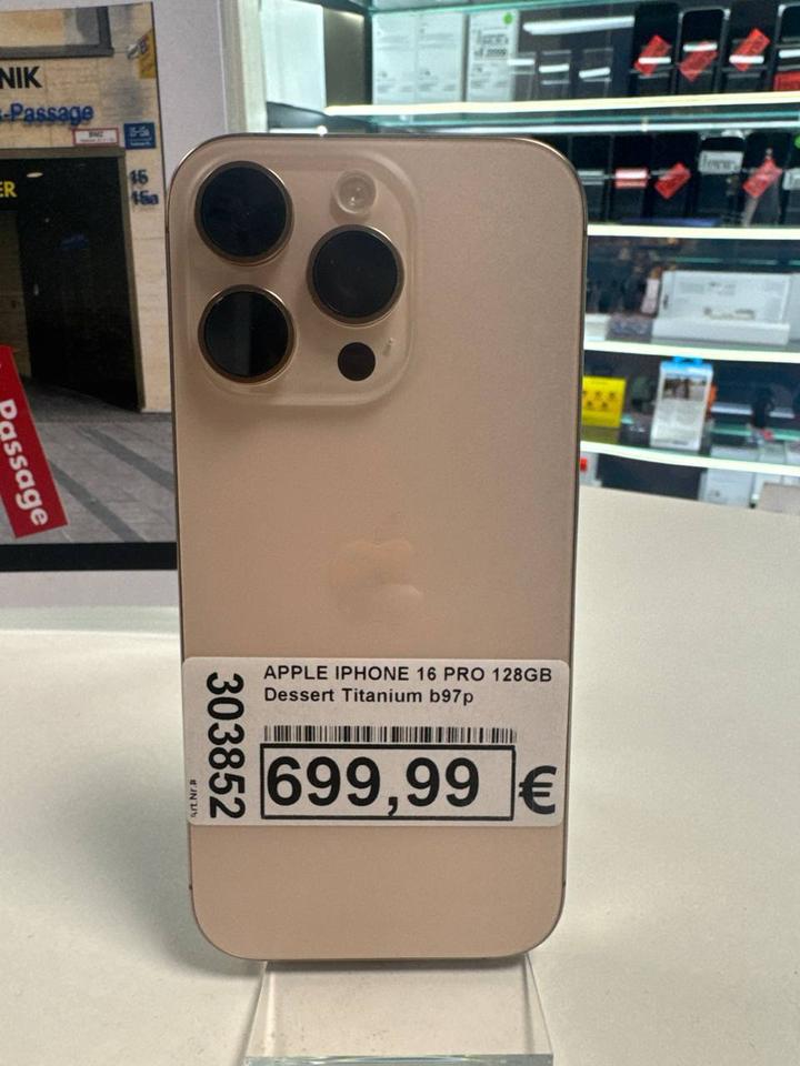 Apple iPhone 16 Pro 128GB Desert Titanium Hauptbild