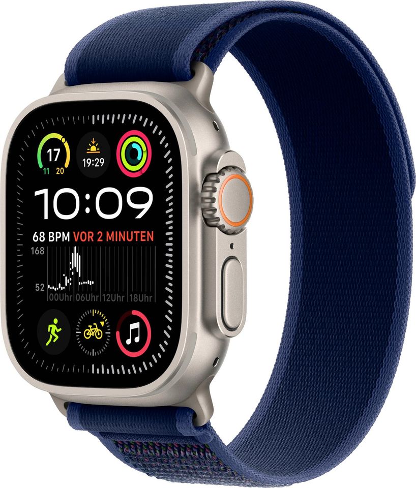 Apple Watch Ultra 3 Titanium Natural Trail Blue