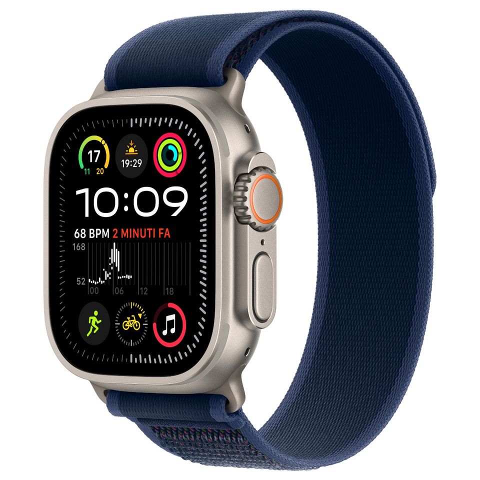 Apple Watch Ultra 3 Titanium Natural Trail Blue