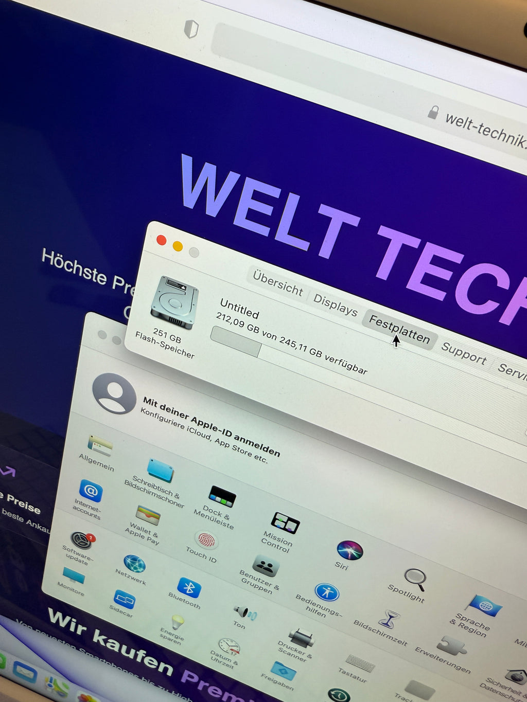 Apple iMac 24 Zoll (256GB SSD, Apple M1, 3,20GHz, 16GB, 2021) Lila