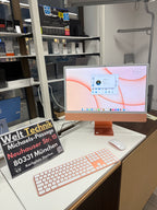 Apple iMac 24 Zoll (256GB SSD, Apple M1, 3,20GHz, 16GB, 2021) Orange