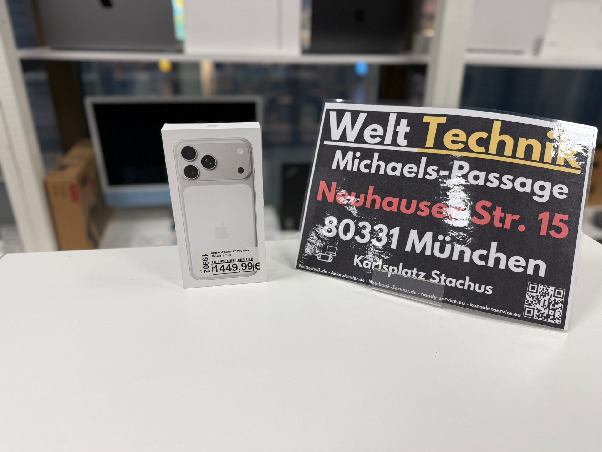 Apple iPhone 17 Pro Max 256GB Silber