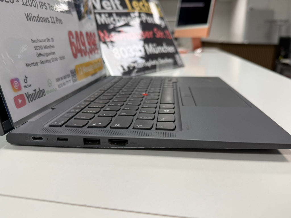 Lenovo ThinkPad X13 Yoga Gen 2  i7(11.Gen),Intel Iris Xe Graphics,  16GB RAM 512GB SSD, 13,3 Zoll Full HD Touchscreen, Windows 11 Pro