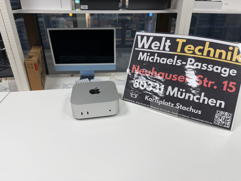 Mac Mini M4, 10-Core, 16 GB, 256 GB SSD