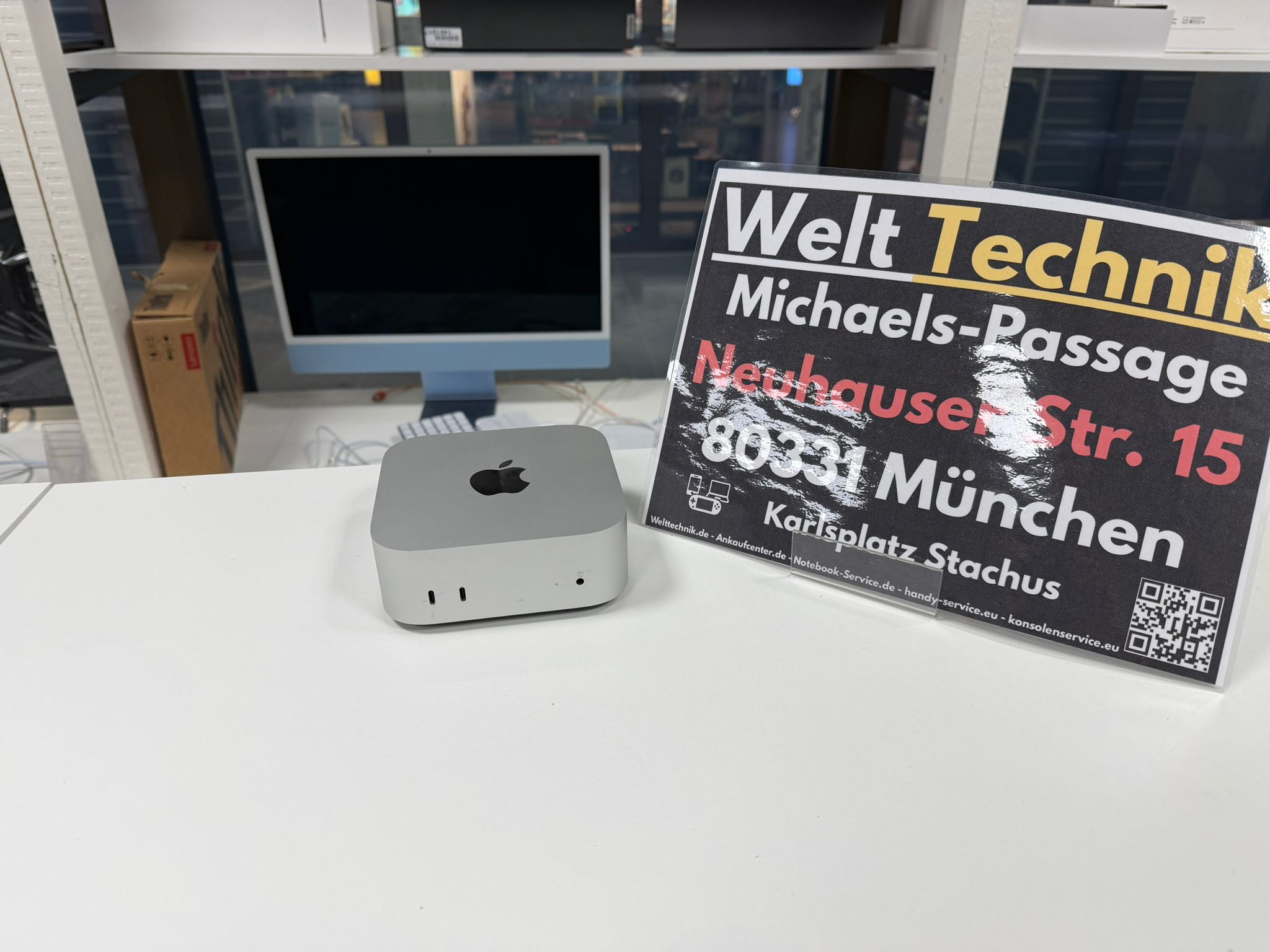 Mac Mini M4, 10-Core, 16 GB, 256 GB SSD